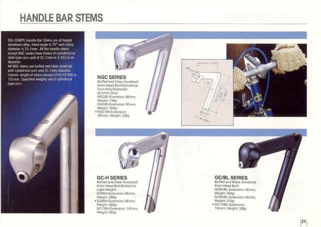 Dia-Compe catalog (1986)