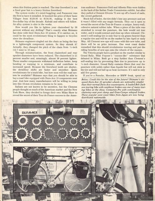 <------ Bicycling Magazine 04-1976 ------> 1976 New York City Cycle Show - Part 1