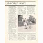 <------ Bicycling Magazine 01-1971 ------> Hi-E Cosmopolitan