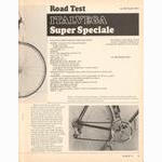 <------ Bicycling Magazine 03-1973 ------> Italvega Super Speciale