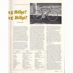 <------ Bicycling Magazine 06-1973 ------> Hetchins Racing / Touring