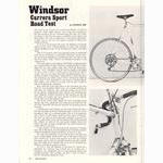 <------ Bicycling Magazine 12-1973 ------> Windsor Carrera Sport