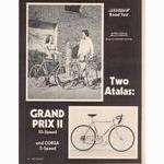 <------ Bicycling Magazine 05-1975 ------> Atala Grand Prix II / Corsa