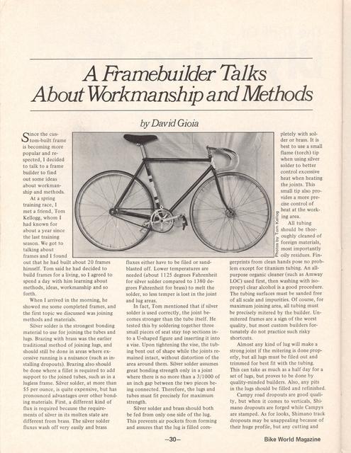 <---------- Bike World 01-1978 ----------> Tom Kellogg