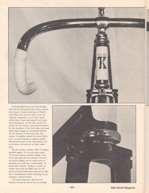 <---------- Bike World 01-1978 ----------> Tom Kellogg