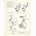 <------ Bicycling Magazine 09-1970 ------> Brake Adjustment