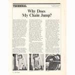 <-- Bicycling Magazine 10-1970 --> Diagnosing Chain Jump
