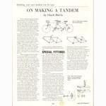 <---------- Bike World 04-1973 ----------> On Making A Tandem