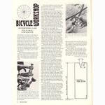 <------ Bicycling Magazine 10-1973 ------> Reconditioning A Bike - Part 1