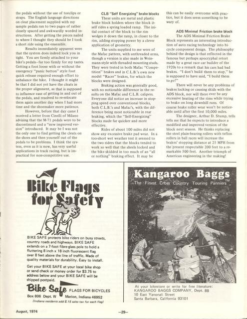 <---------- Bike World 08-1974 ----------> If It’s From Pino, It’s New