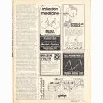 <------ Bicycling Magazine 02-1975 ------> Crankset And Chain Ring Developments