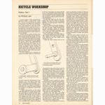 <------ Bicycling Magazine 04-1977 ------> Pedal Technology - Part 1 - Overview