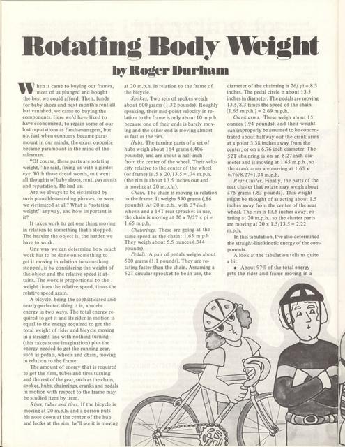 <---------- Bike World 09-1977 ----------> Rotating Body Weight