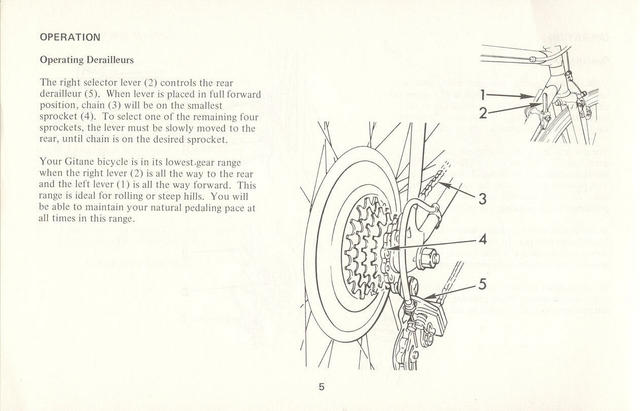 Gitane Owners Manual (01-1974)