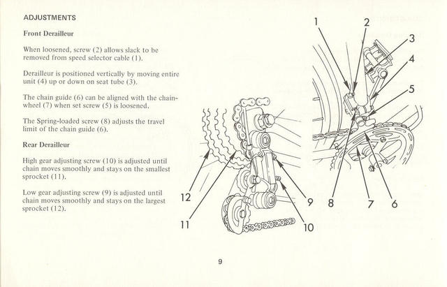 Gitane Owners Manual (01-1974)