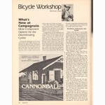 <------ Bicycling Magazine 03-1979 ------> What’s New At Campagnolo