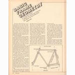 <------ Bicycling Magazine 07-1979 ------> Basic Frame Geometry