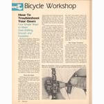 <------ Bicycling Magazine 08-1979 ------> Troubleshoot Your Gears - Part 1