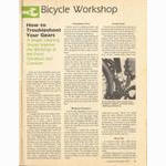 <------ Bicycling Magazine 09-1979 ------> Troubleshoot Your Gears - Part 2