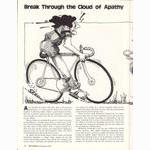 <------ Bicycling Magazine 09-1979 ------> Advanced Braking Theory