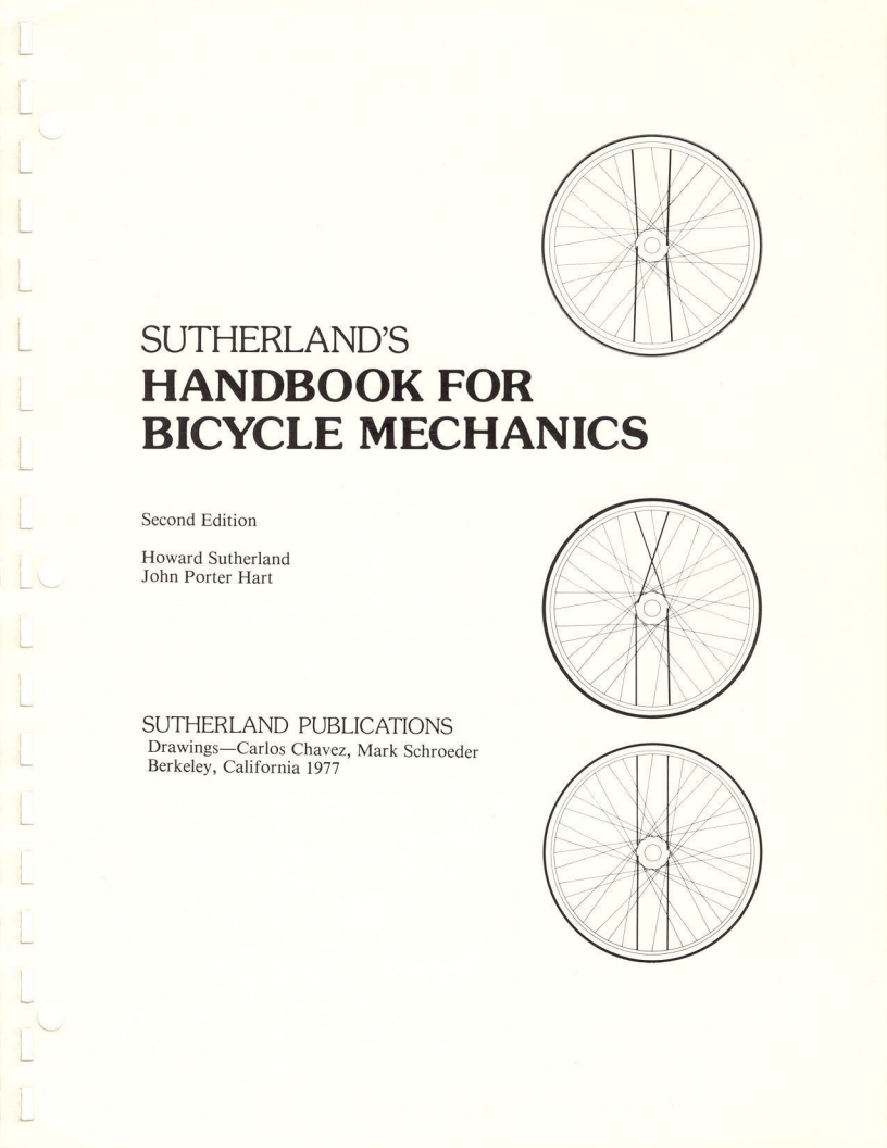Sutherland’s Handbook For Bicycle Mechanics (2nd Edition)