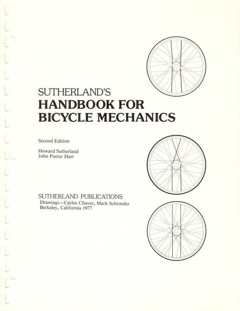 Sutherland’s Handbook For Bicycle Mechanics (2nd Edition)