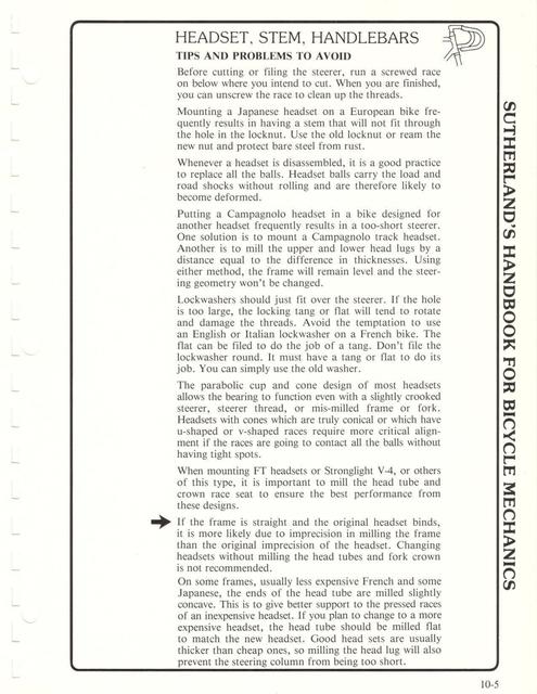 Sutherland’s Handbook For Bicycle Mechanics (2nd Edition)