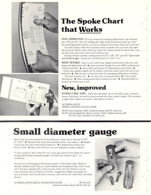 Sutherland’s Handbook For Bicycle Mechanics (2nd Edition)