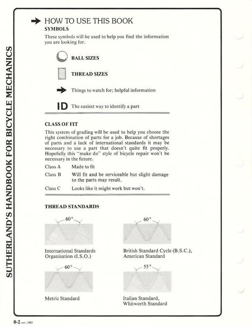 Sutherland’s Handbook For Bicycle Mechanics (3rd Edition)