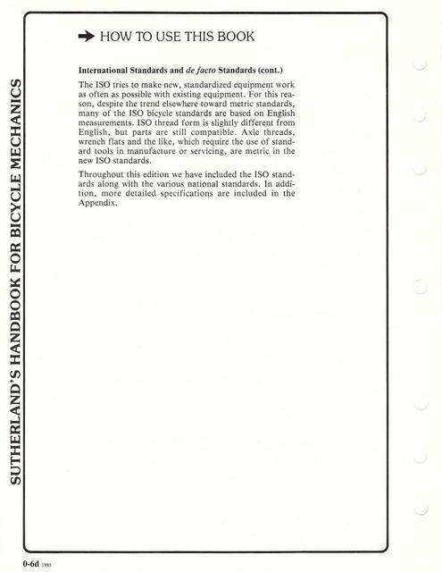 Sutherland’s Handbook For Bicycle Mechanics (3rd Edition)