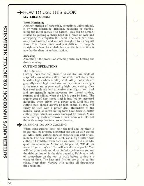 Sutherland’s Handbook For Bicycle Mechanics (3rd Edition)