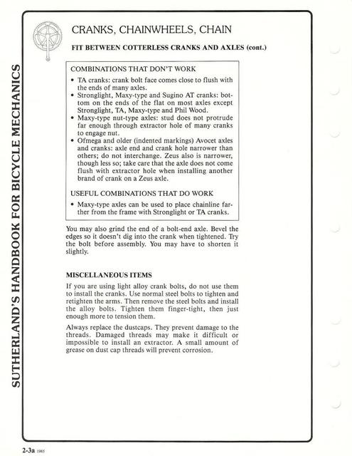 Sutherland’s Handbook For Bicycle Mechanics (3rd Edition)