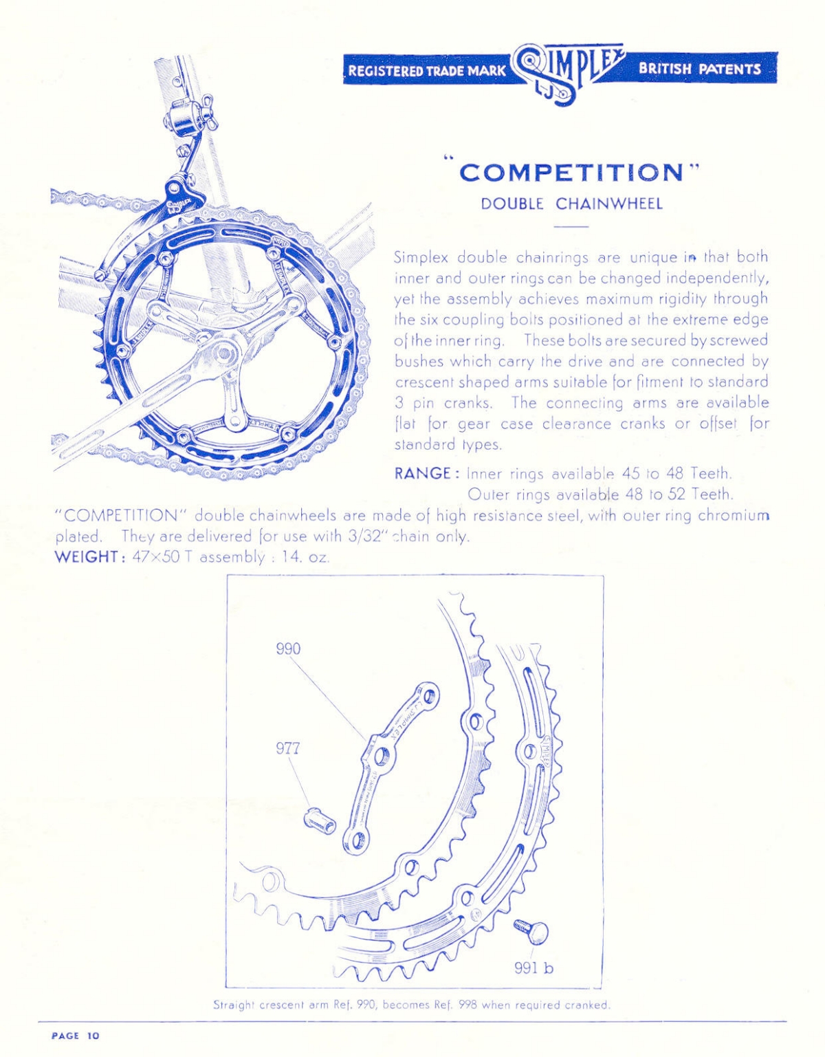 Simplex catalog (1953)