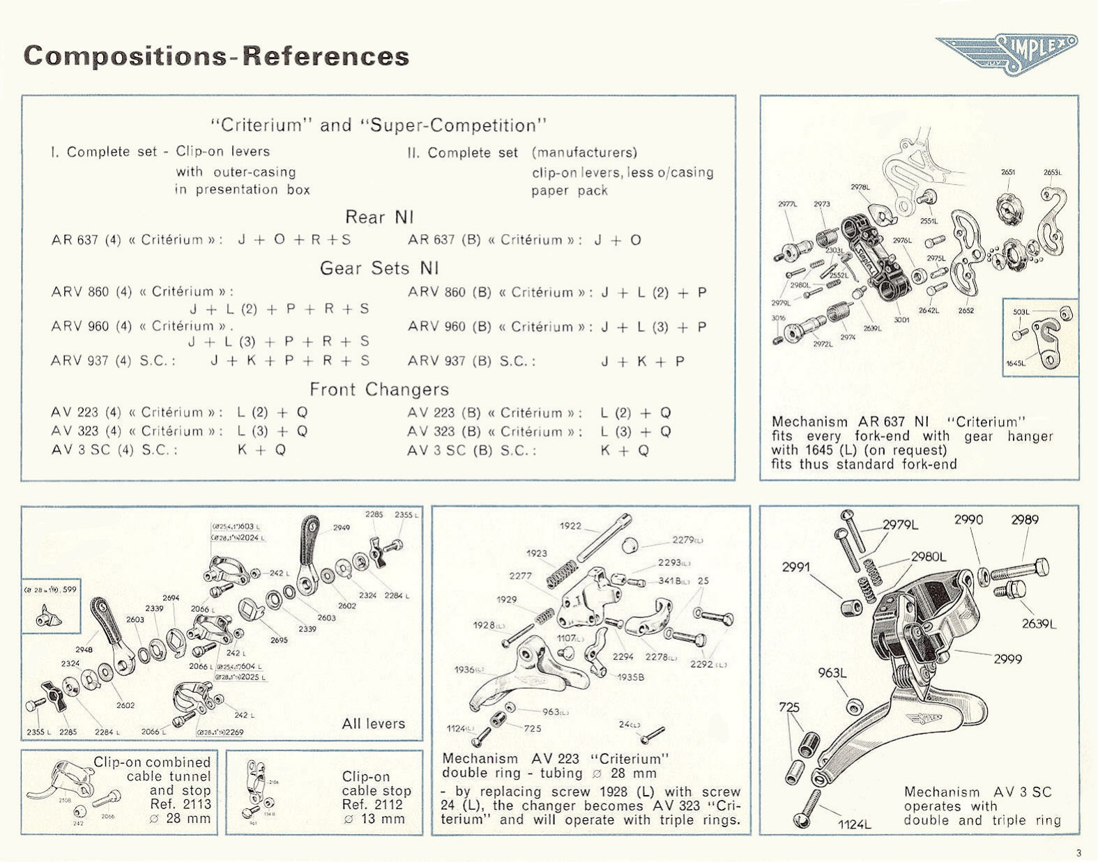 Simplex catalog (1971)