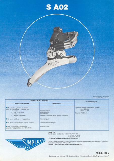 Simplex - Product Sheets (09-1975)