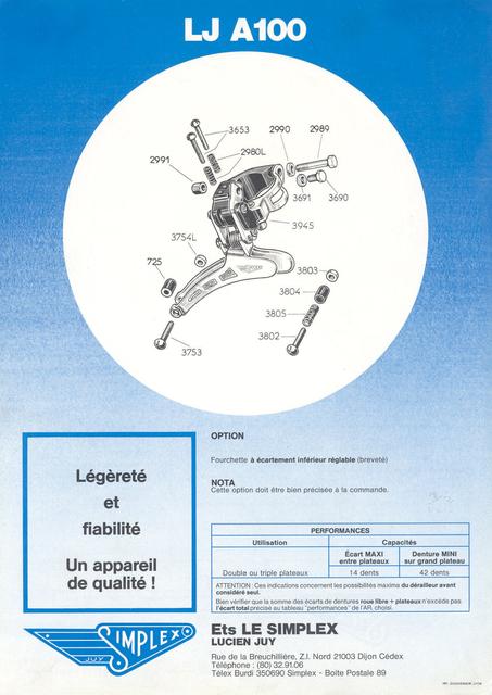Simplex - Product Sheets (09-1975)