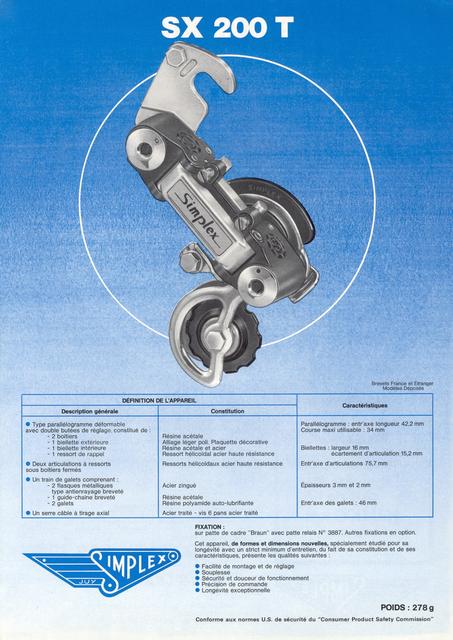 Simplex - Product Sheets (09-1975)