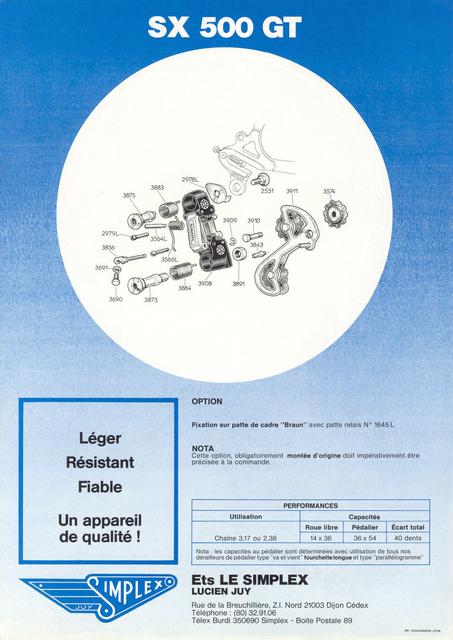Simplex - Product Sheets (09-1975)