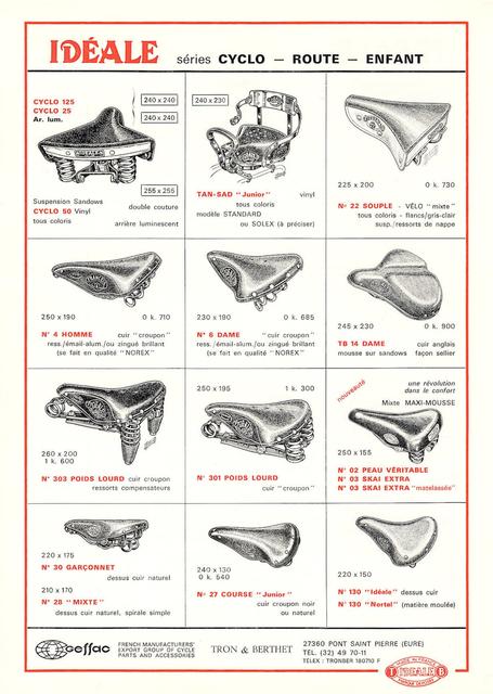 Ideale / Tron & Berthet brochure (1977)