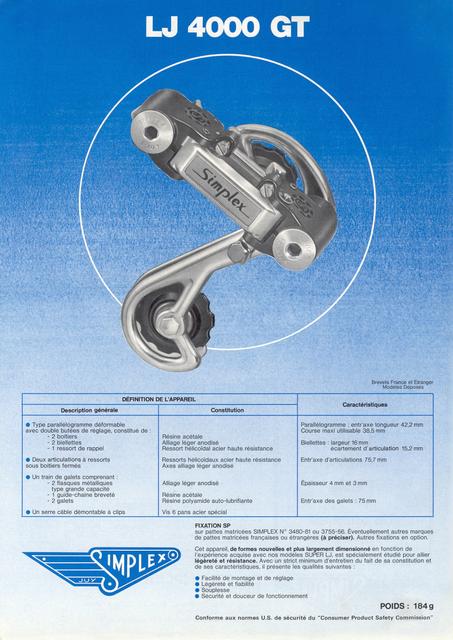 Simplex - Product Sheets (09-1975)