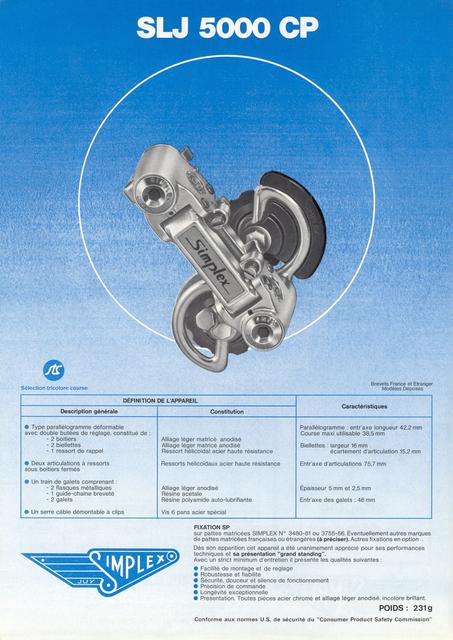 Simplex - Product Sheets (09-1975)