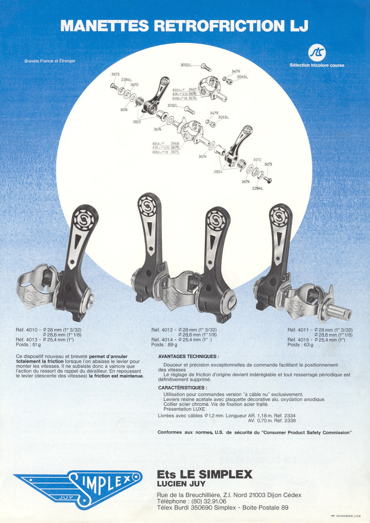 Simplex - Product Sheets (09-1975)