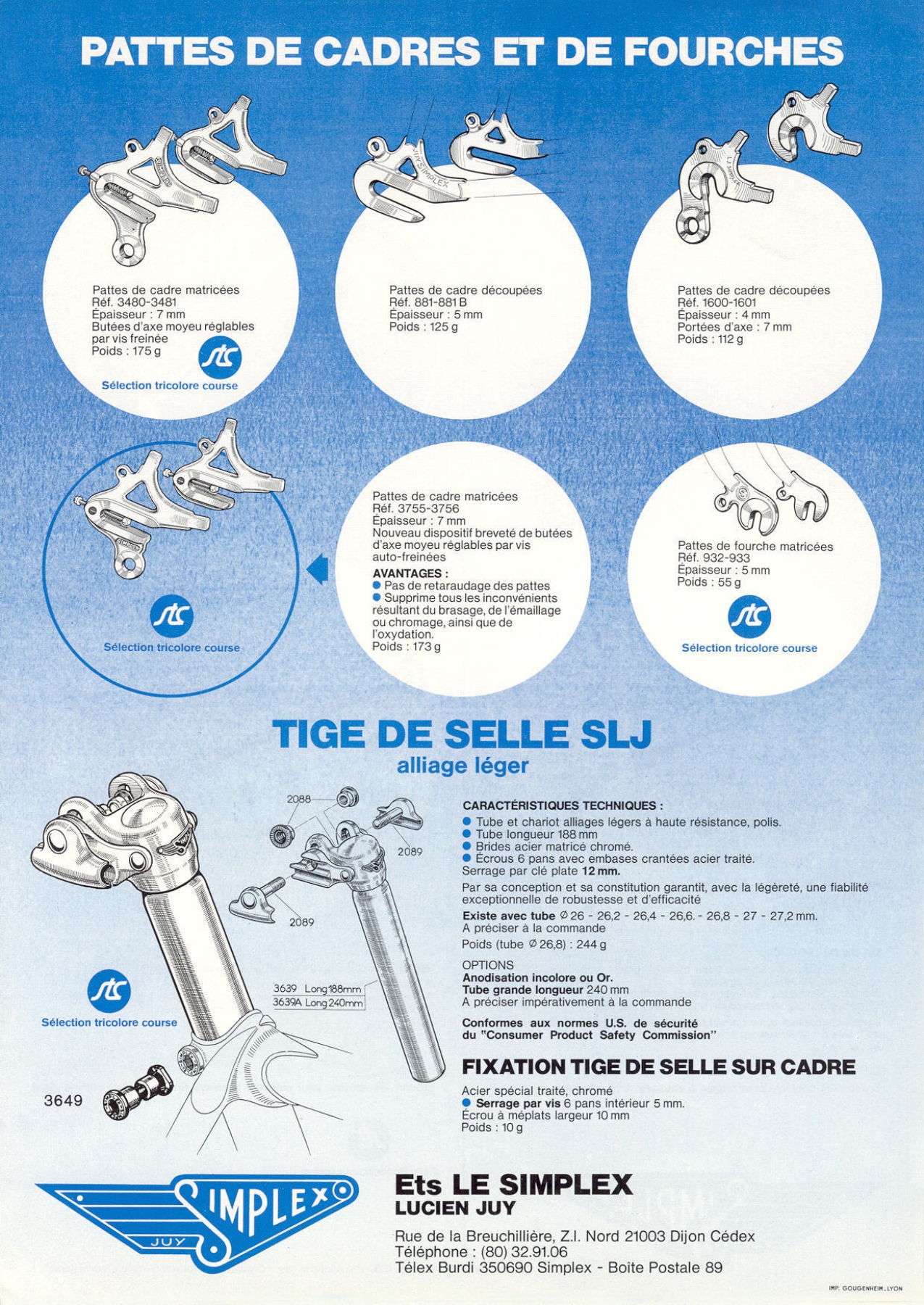 Simplex - Product Sheets (09-1975)