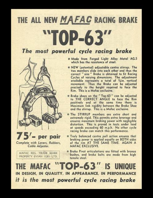 MAFAC Top-63 advertisement (1964)