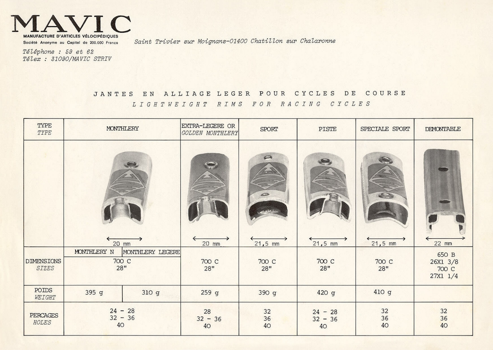 MAVIC flyer (1974)