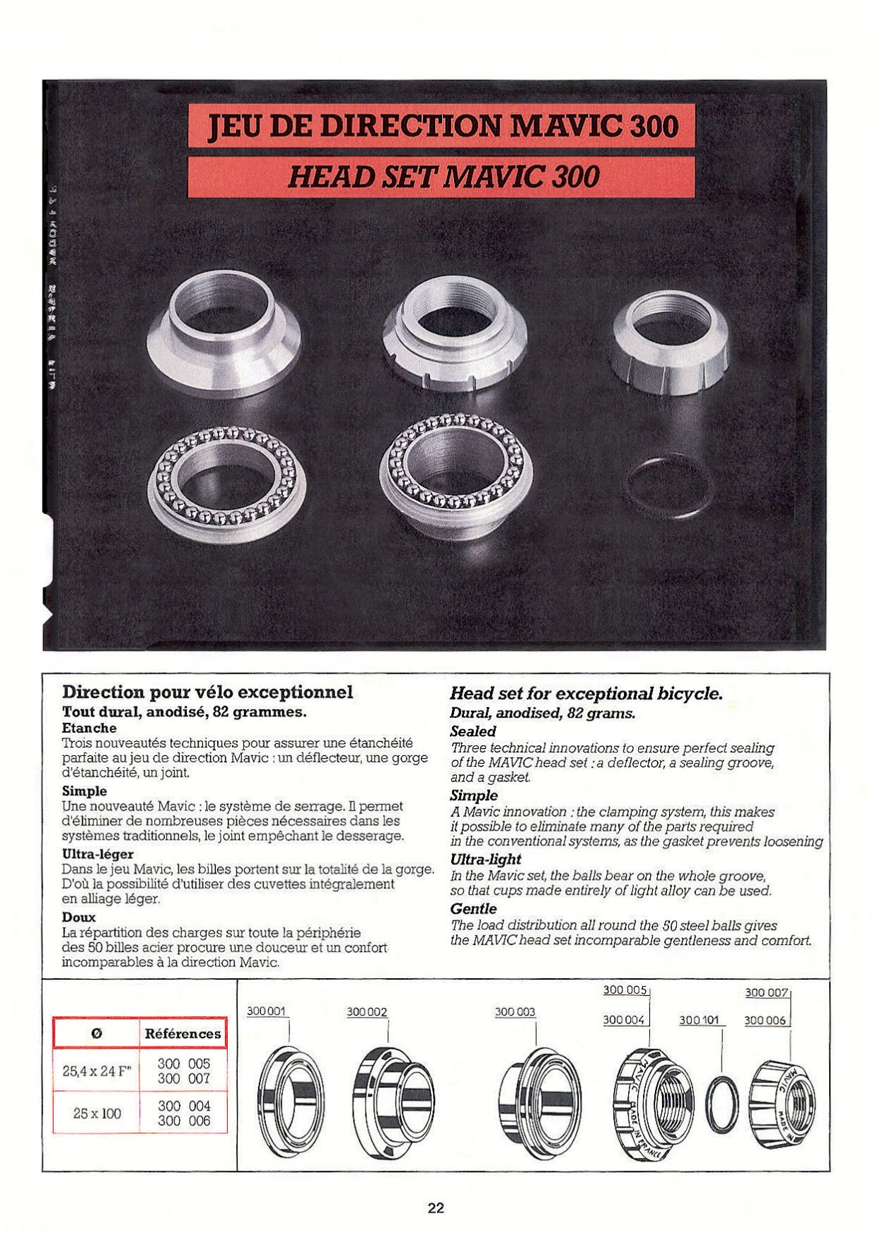 MAVIC catalog (1980)
