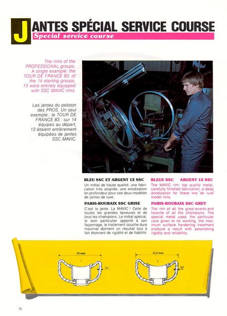 MAVIC catalog (1984-1985)
