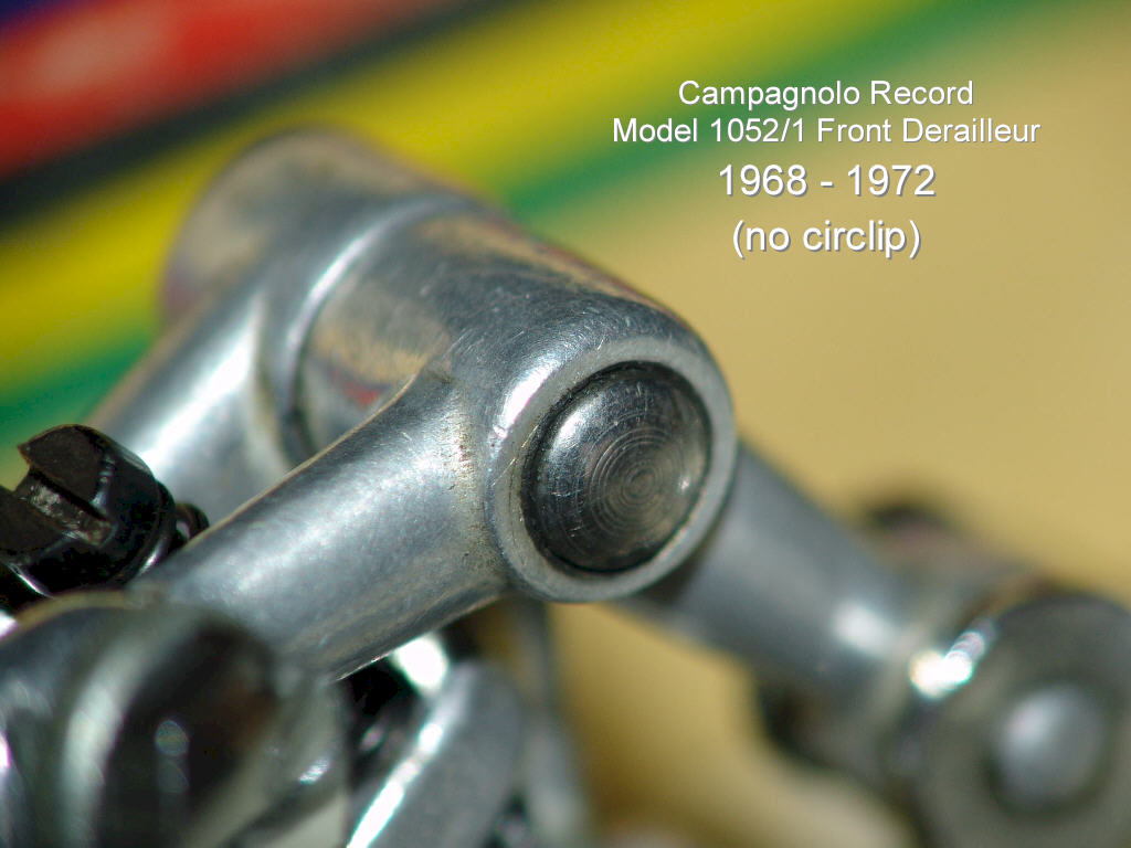 Campagnolo Record Front Derailleur Details