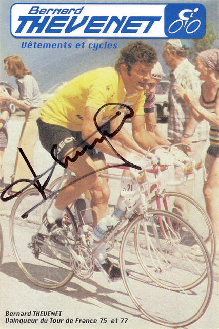 Bernard Thevenet (1977) - Front (Autographed)