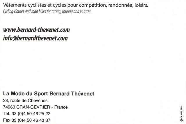 Bernard Thevenet (1977) - Back